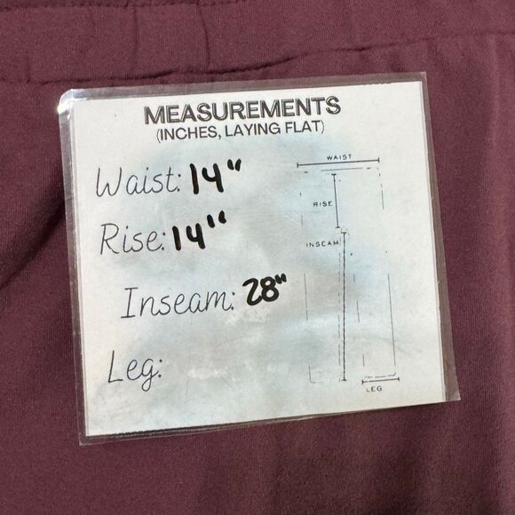 Gymshark Women's burgundy Jogger Mesh Panels Size large - Picture 7 of 7